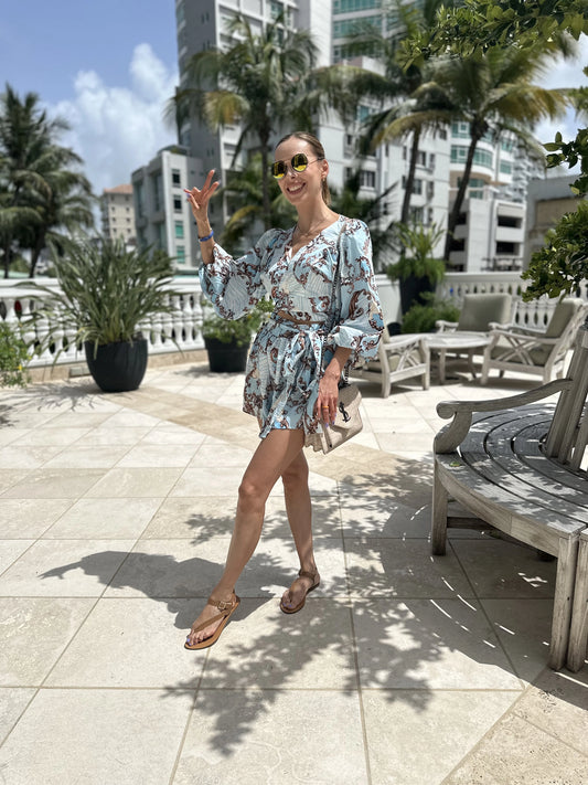 V-Neck Summer Romper